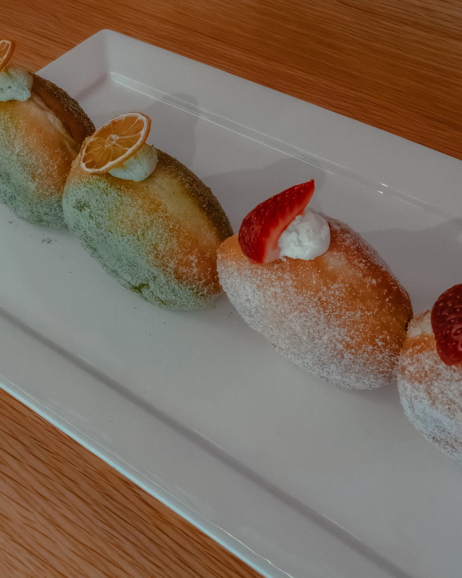 UnD's Nama Donuts (Matcha & Strawberry)