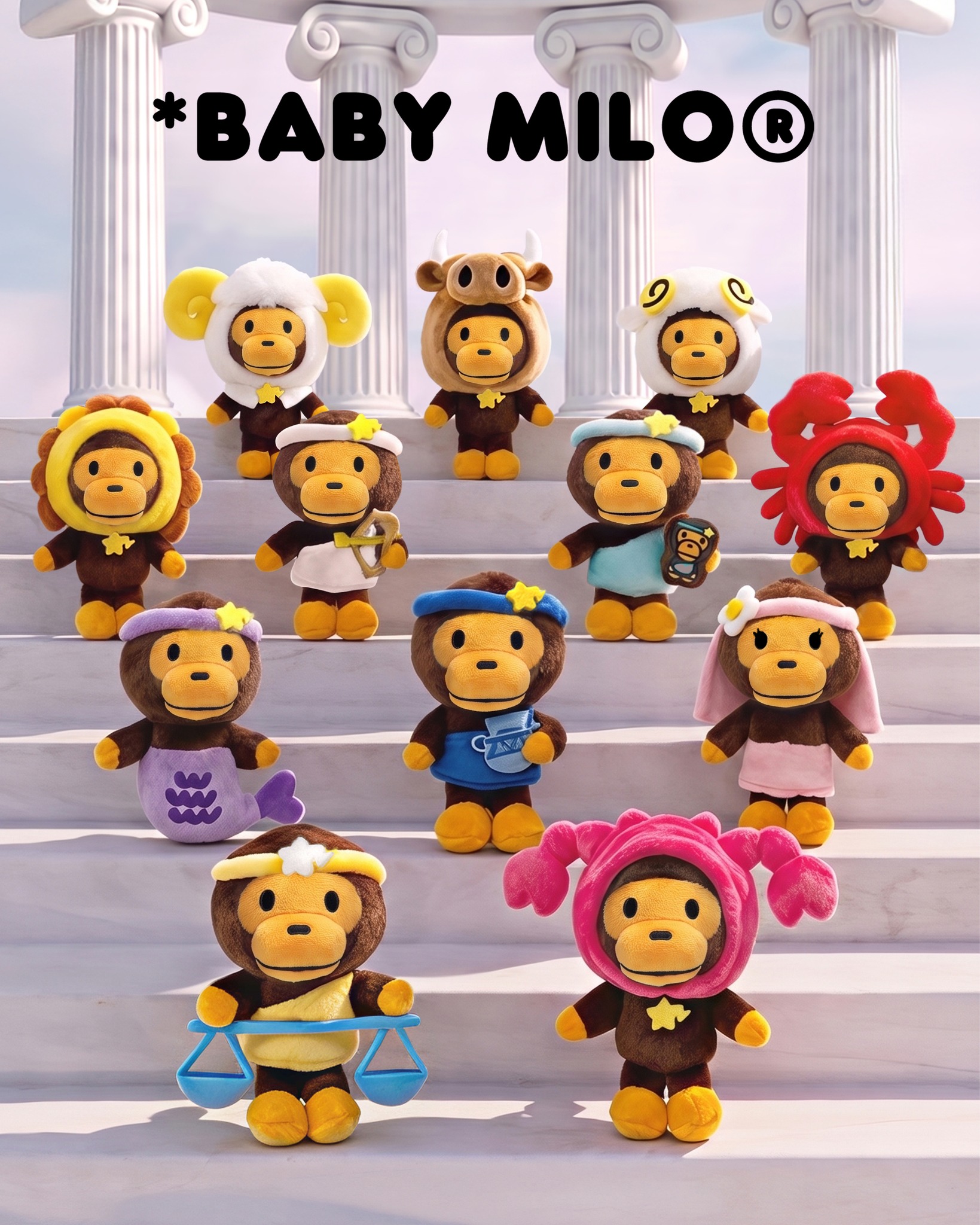 BABY MILO、初の12星座ブラインドボックス 10月22日発売