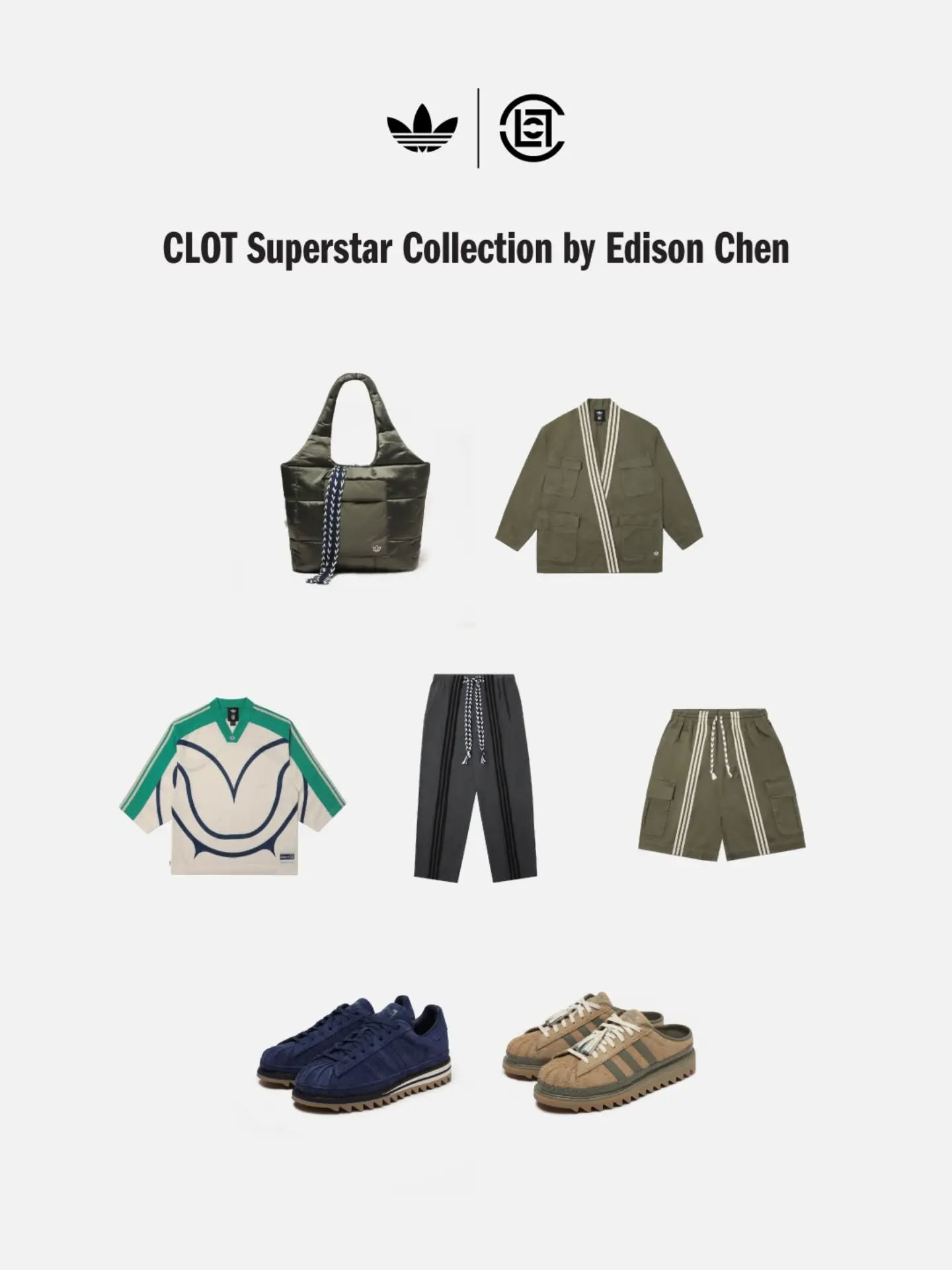 CLOT x adidas Superstar Mule: Edison Chen's Sawtooth-Sole Suede Pair, Available Globally Online