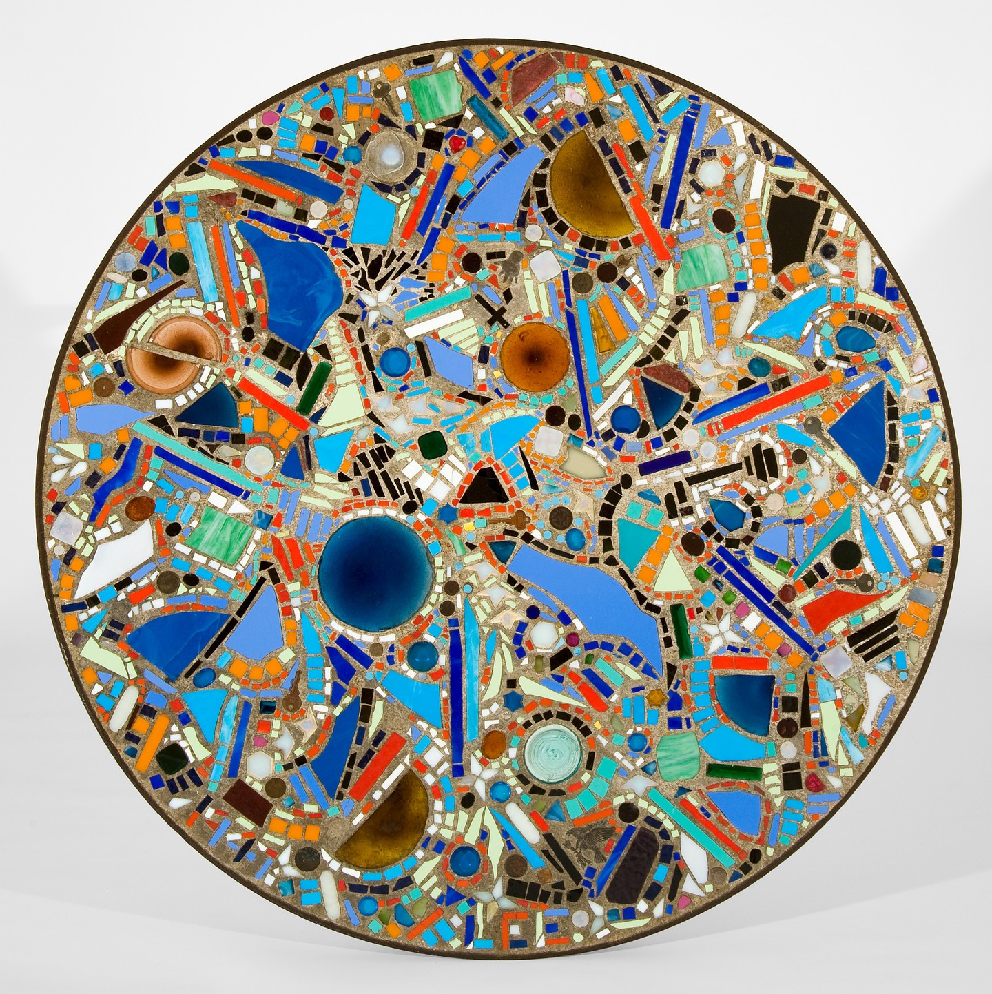 メトロポリタン美術館「クラズナーとポロック」展、ドリップ絵画とモザイク・テーブルを並べる