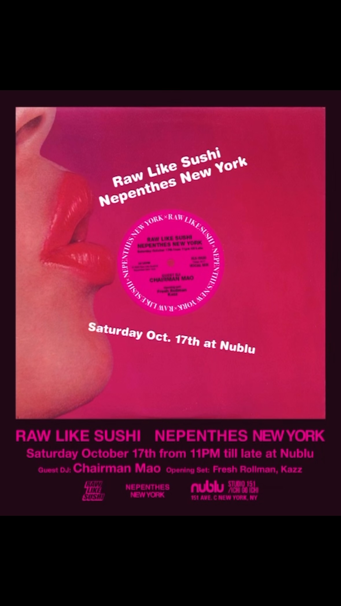 ネペンテス・ニューヨーク スペシャルイベント @ Nublu