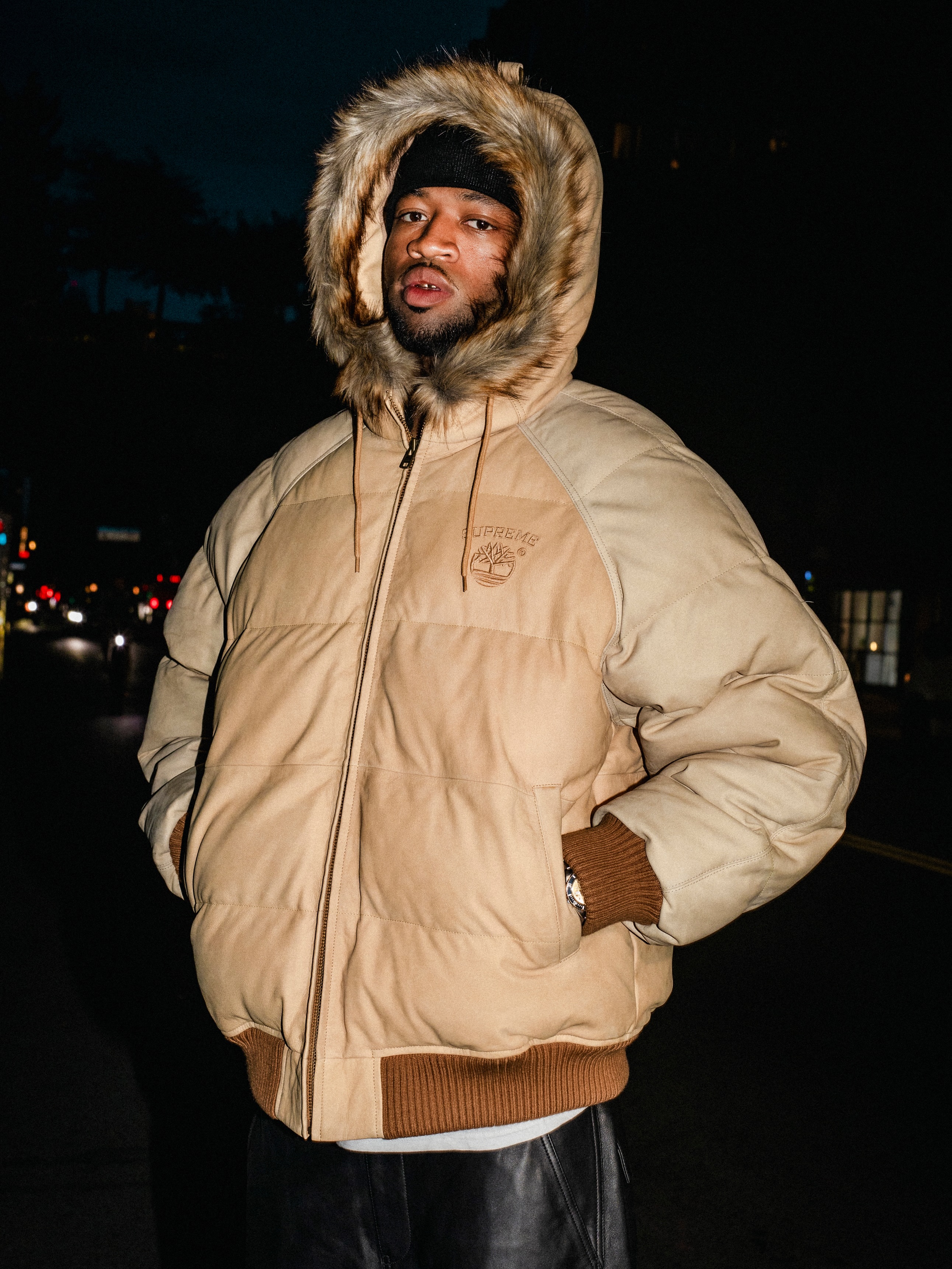 Supreme x Timberland Fall 2026 Lands in NYC With a Suede Puffer and Ventile Jacket
