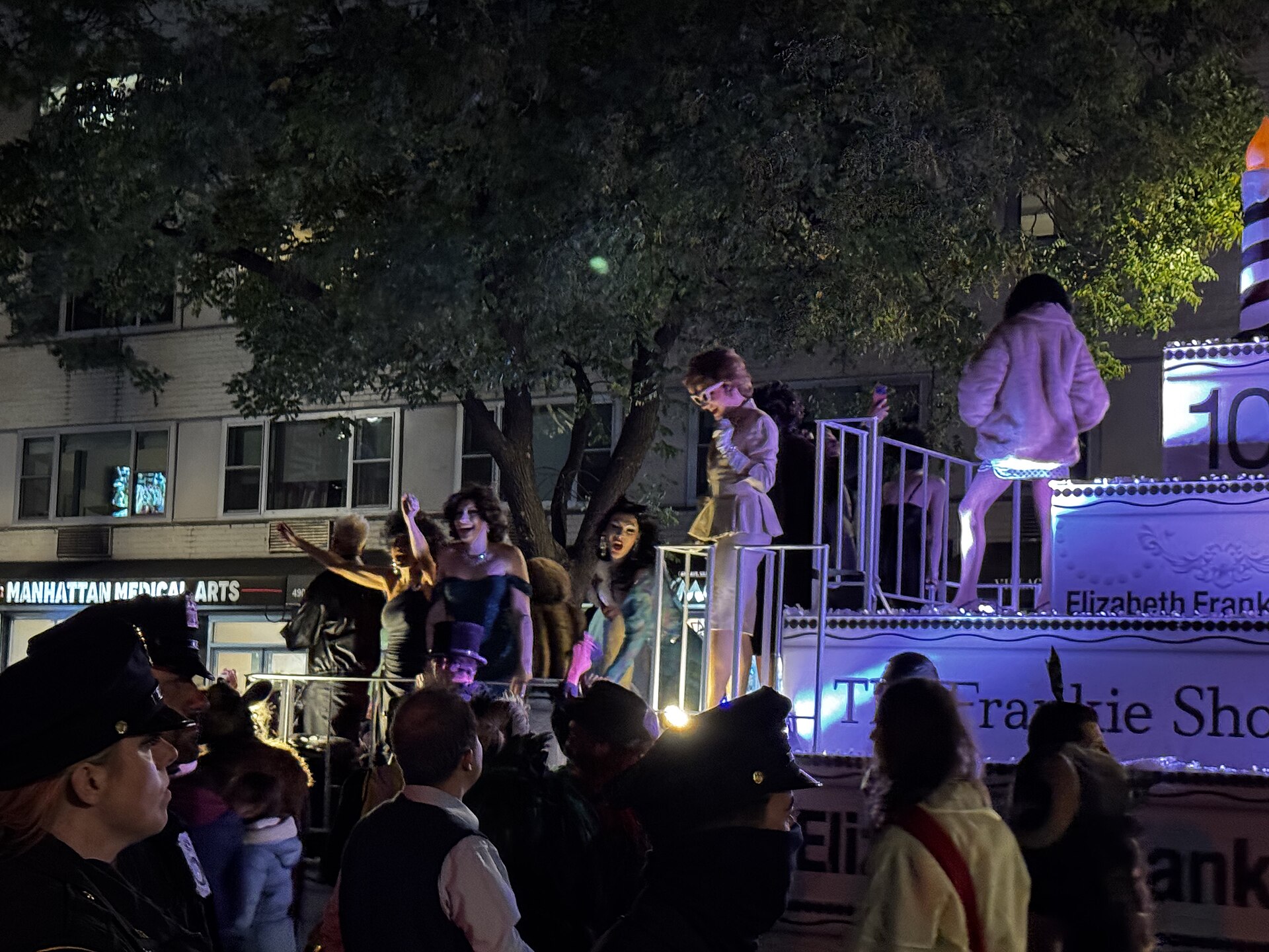 A float at the 2025 Village Halloween Parade